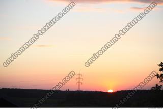 Photo Texture of Sunset Sky 0003